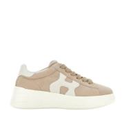 Hogan Rebel Sneakers Beige, Dam