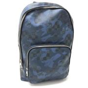 Louis Vuitton Vintage Pre-owned Tyg axelremsvskor Blue, Herr