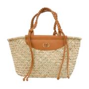 Twinset Beige Tote Väska Beige, Dam