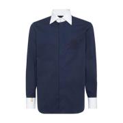 Billionaire Casual Button-Up Skjorta Blue, Herr