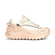 Moncler Stiliga Sneakers för vardagsbruk Pink, Dam