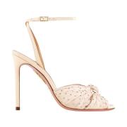 Aquazzura Snygga Sommarsandaler Beige, Dam