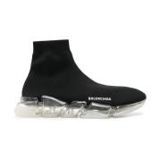 Balenciaga Svarta Sneakers för Män Black, Herr