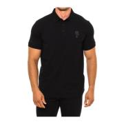 Karl Lagerfeld Polo med korta ärmar Black, Herr