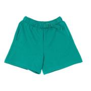 Nike Shorts i jacquard med hög midja Green, Dam