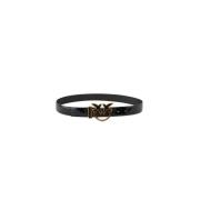 Pinko Chic Womens Belt Black, Dam