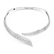 Swarovski Hyperbola Halsband Vit Rodiumpläterad Gray, Dam