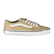 Vans Herr Beige Sportskor med Kontrastdetaljer Beige, Herr