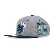 Mitchell & Ness Dallas Mavericks Snapback Keps Grå Gray, Herr