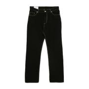 Casablanca Jacquard logotyp svart denim jeans Black, Herr