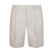 Emporio Armani Stiliga Bermuda Shorts för Män Gray, Herr