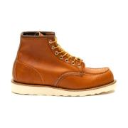 Red Wing Shoes Bruna Platta Skor Moc 875 Stil Brown, Herr