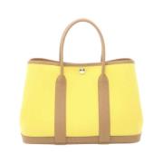 Hermès Vintage Pre-owned Laeder handvskor Yellow, Dam