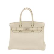 Hermès Vintage Pre-owned Laeder handvskor White, Dam