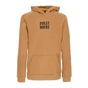 Dolly Noire Block Hoodie Khaki Långärmad Sweatshirt Brown, Herr