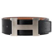 Hermès Vintage Pre-owned Laeder skrp Black, Herr