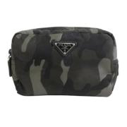 Prada Vintage Pre-owned Nylon prada-vskor Black, Dam