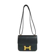 Hermès Vintage Pre-owned Laeder axelremsvskor Black, Dam