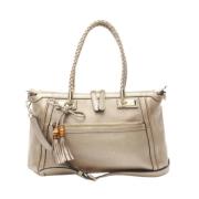 Gucci Vintage Pre-owned Laeder gucci-vskor Beige, Dam