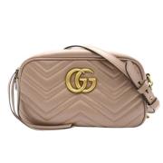 Gucci Vintage Pre-owned Laeder gucci-vskor Beige, Dam