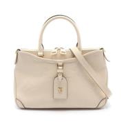 Louis Vuitton Vintage Pre-owned Laeder louis-vuitton-vskor Beige, Dam