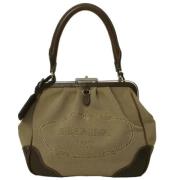 Prada Vintage Pre-owned Canvas prada-vskor Brown, Dam