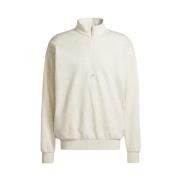 Adidas Half-Zip Pullover Jacka White, Herr