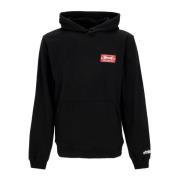 Etnies Svart Label Hoodie Plysch Interiör Black, Herr