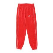 Nike Velour Sportswear Club University Red/White Byxor Red, Herr