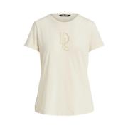 Ralph Lauren Kortärmad T-shirt Beige, Dam