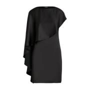 Ralph Lauren Kort Klänning Black, Dam