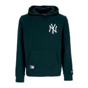 New Era MLB Essentials Mörkgrön Hoodie Green, Herr