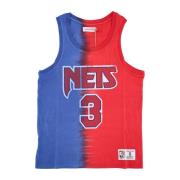 Mitchell & Ness NBA Tie Dye Tank Petrovic No 3 Multicolor, Herr