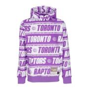 Mitchell & Ness Toronto Raptors Hoodie Hardwood Classics Lila Purple, ...