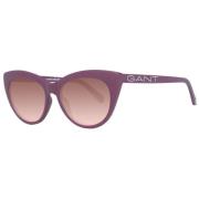 Gant Lila Cat Eye Solglasögon Purple, Dam