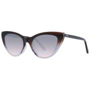 Guess Bruna Kvinnors Cat Eye Solglasögon Brown, Dam