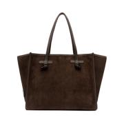 Gianni Chiarini Marcella O Mini Crossbody Väska Brown, Dam