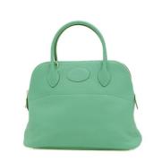 Hermès Vintage Pre-owned Laeder handvskor Green, Dam