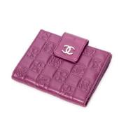 Chanel Vintage Pre-owned Laeder plnbcker Purple, Dam