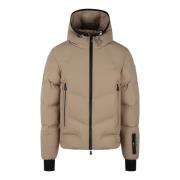 Moncler Huva Vadderad Skidjacka Beige, Herr