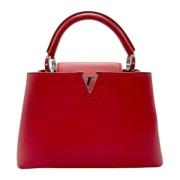 Louis Vuitton Vintage Pre-owned Tyg louis-vuitton-vskor Red, Dam