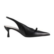 Lanvin Eleganta Slingback Skor Black, Dam