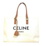 Celine Vintage Pre-owned Canvas celine-vskor Beige, Dam