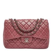 Chanel Vintage Pre-owned Laeder chanel-vskor Pink, Dam