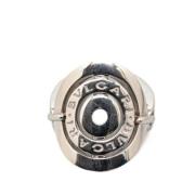 Bvlgari Vintage Pre-owned Vitt guld ringar Gray, Dam