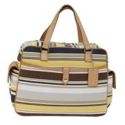 Burberry Vintage Pre-owned Canvas handvskor Multicolor, Dam