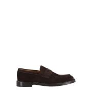 Doucal's Beige Penny Loafer Sko Brown, Herr