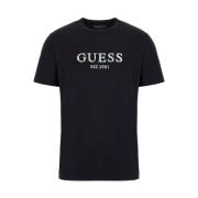 Guess Kortärmad T-shirt Black, Herr