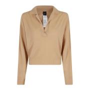 PINKO Flyktig Topp Brown, Dam