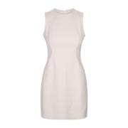 Stella McCartney Vit Ullblandad Miniklänning White, Dam